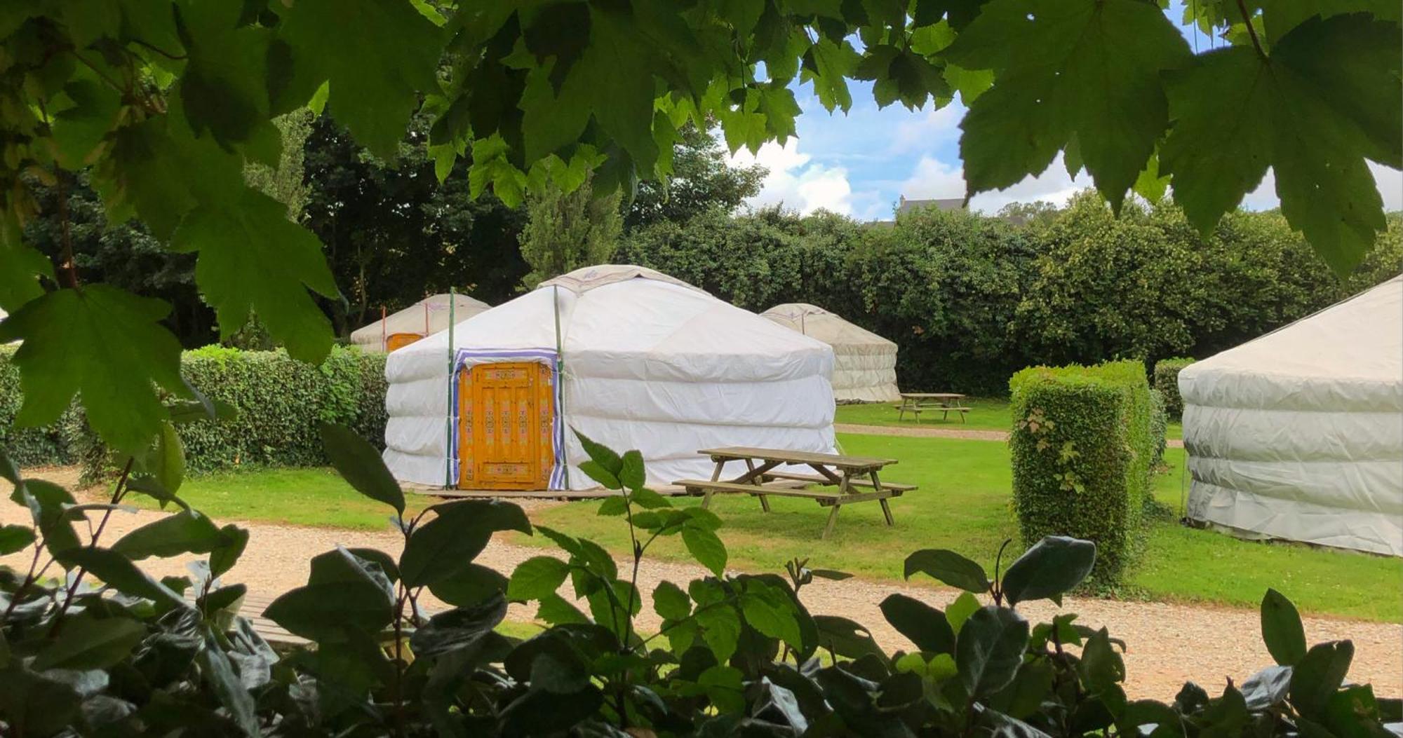 Camping Kerlaudy Mer Et Yourtes Plouenan Luaran gambar
