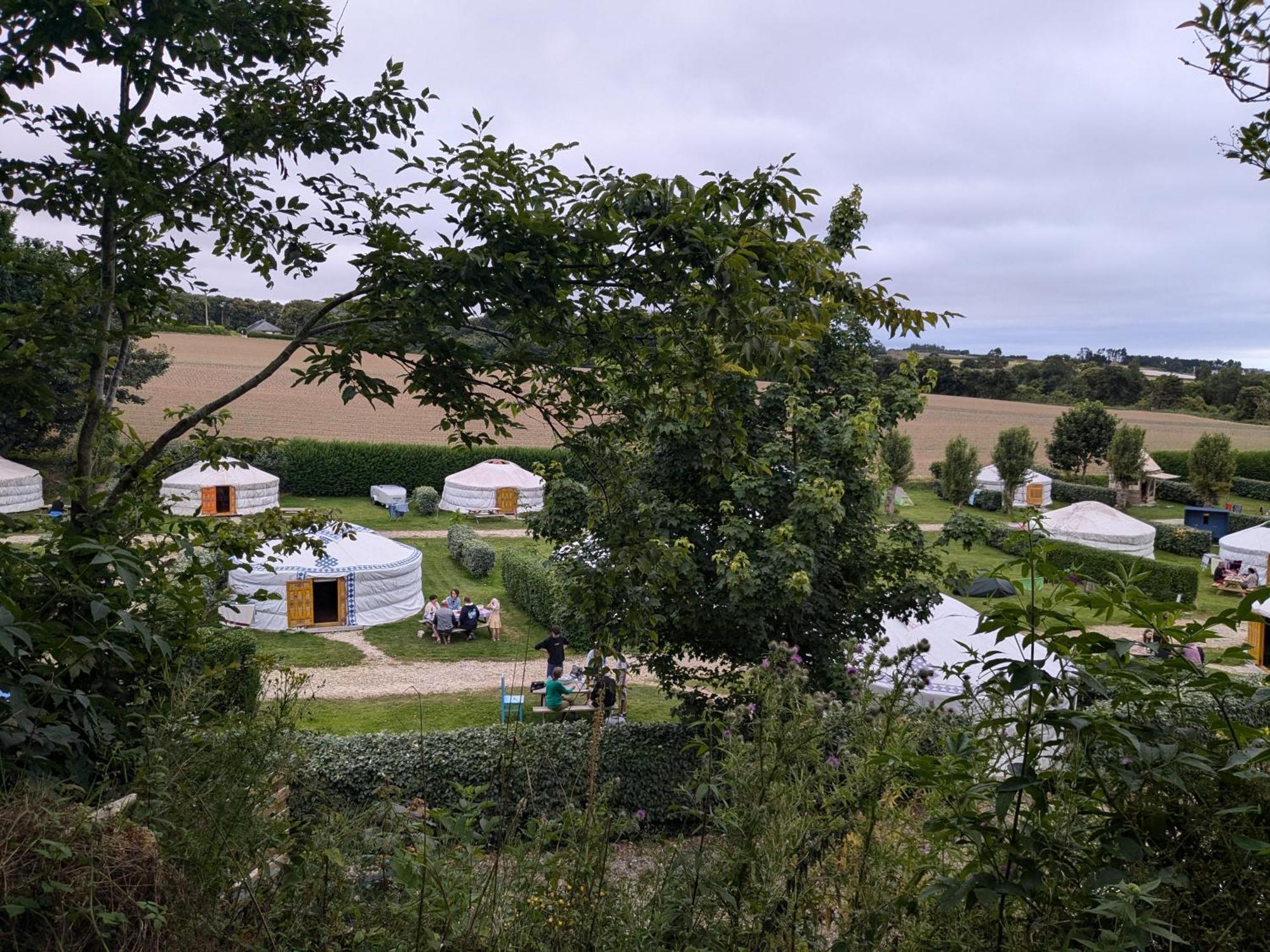 Camping Kerlaudy Mer Et Yourtes Plouenan Luaran gambar